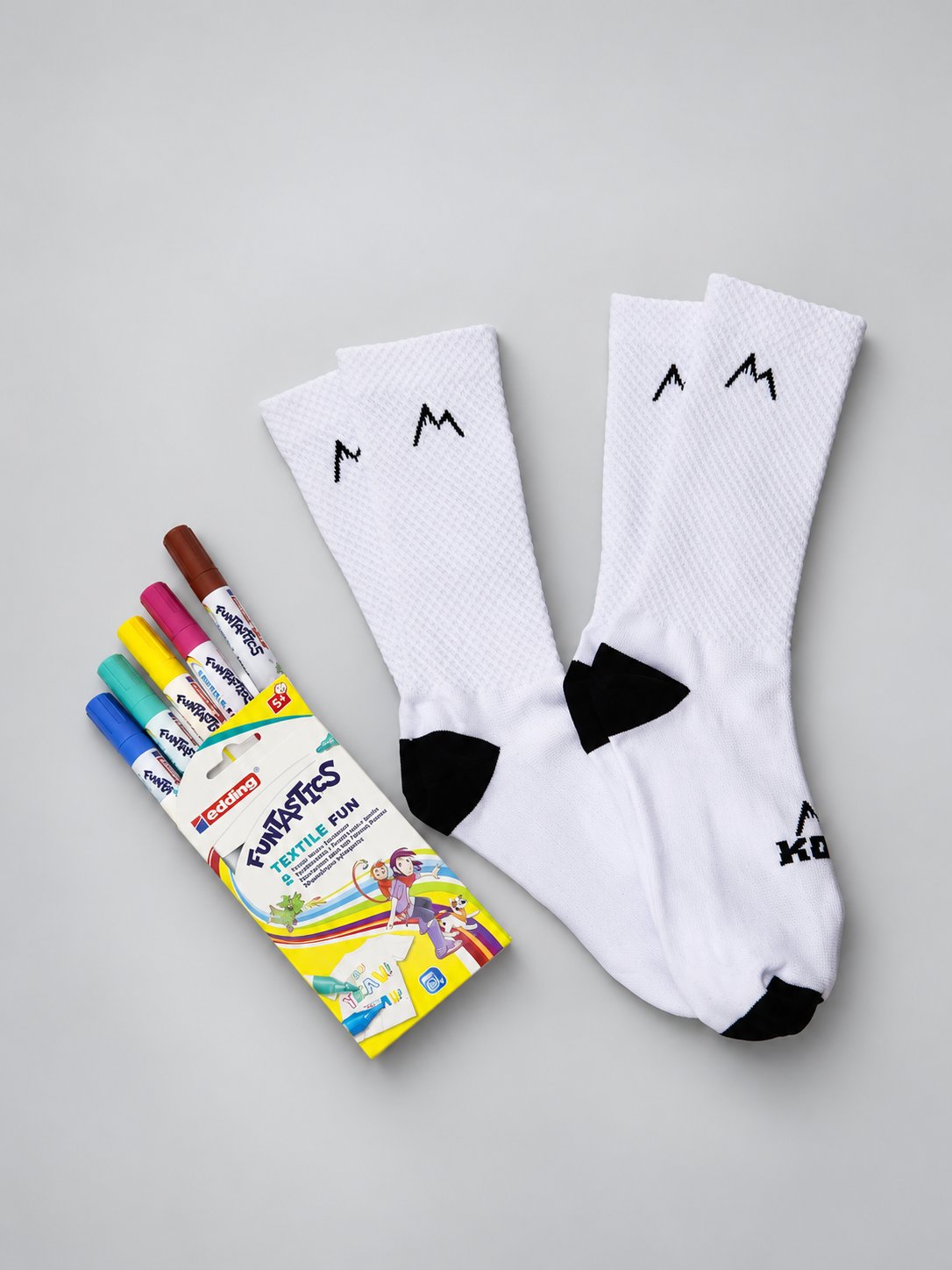 KIT x2 medias personalizadas ciclismo, running