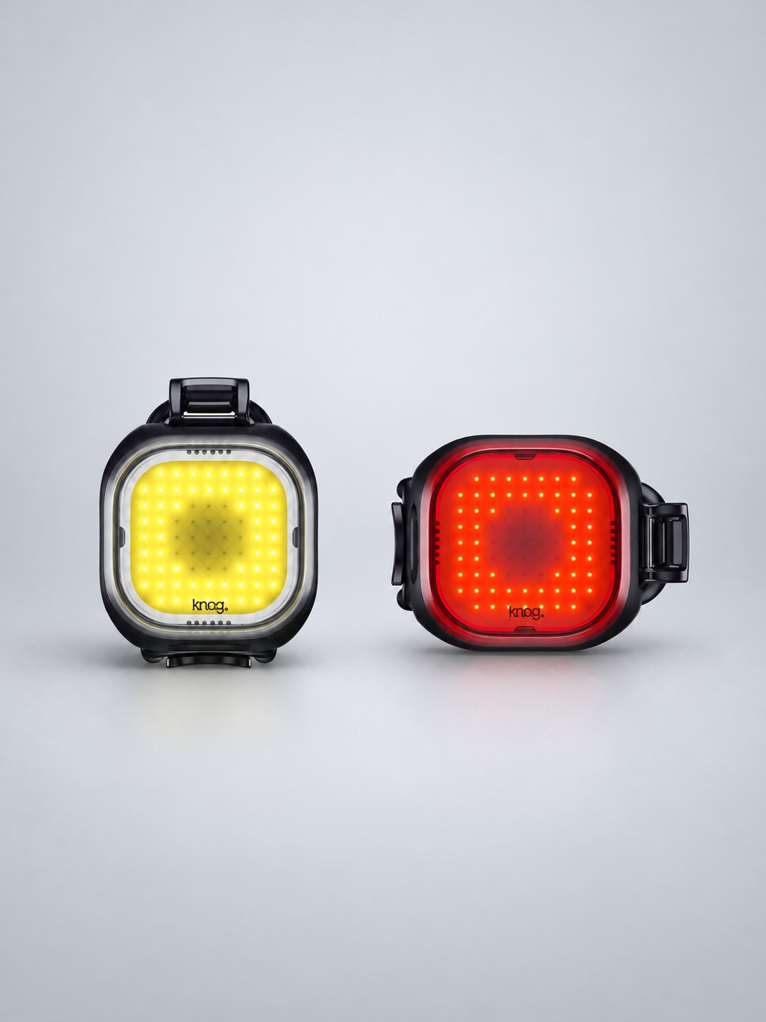 Kit Luz KNOG BLINDER mini square DELANTERA/TRASERA