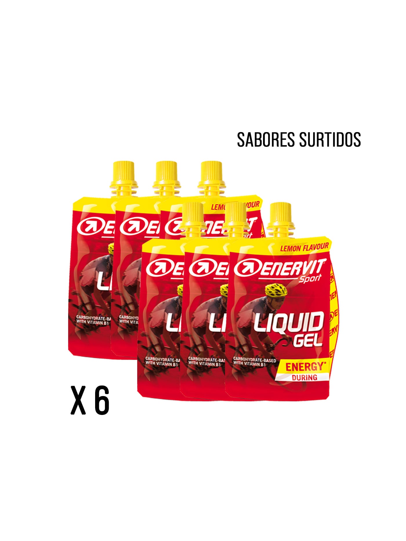 Liquid GEL ENERVIT 60 ml X6