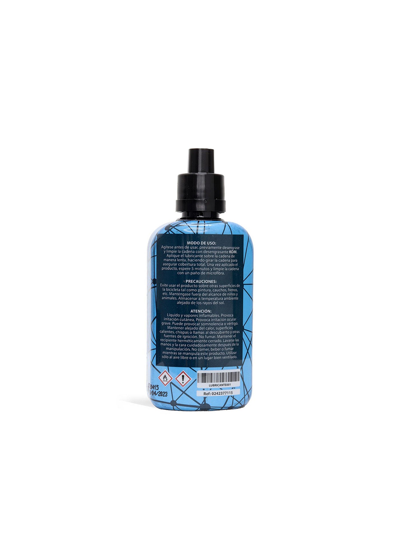 Lubricante de cadena ciclismo, motos a base de Teflón 90ml