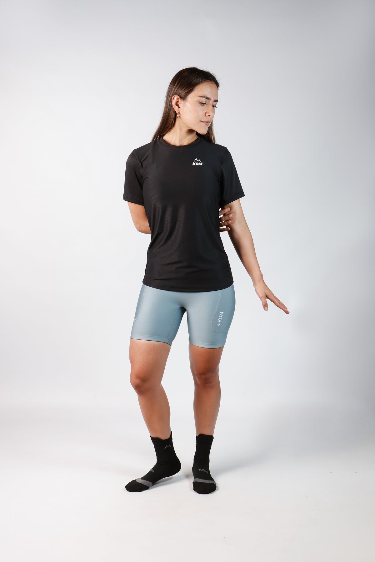 Camiseta deportiva running GIRO PLUS color natural