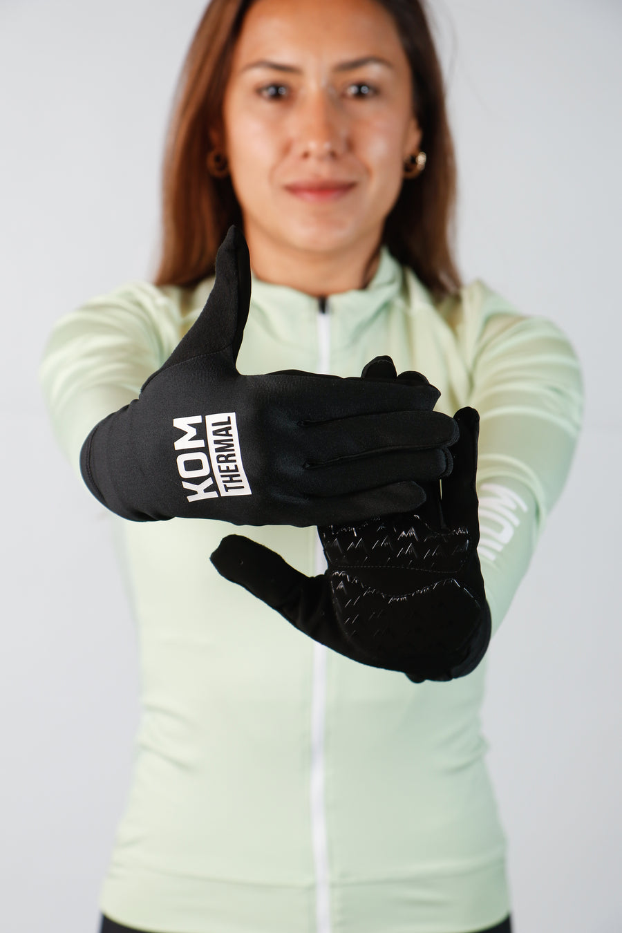 Guantes de ciclismo dedo largo Térmicos