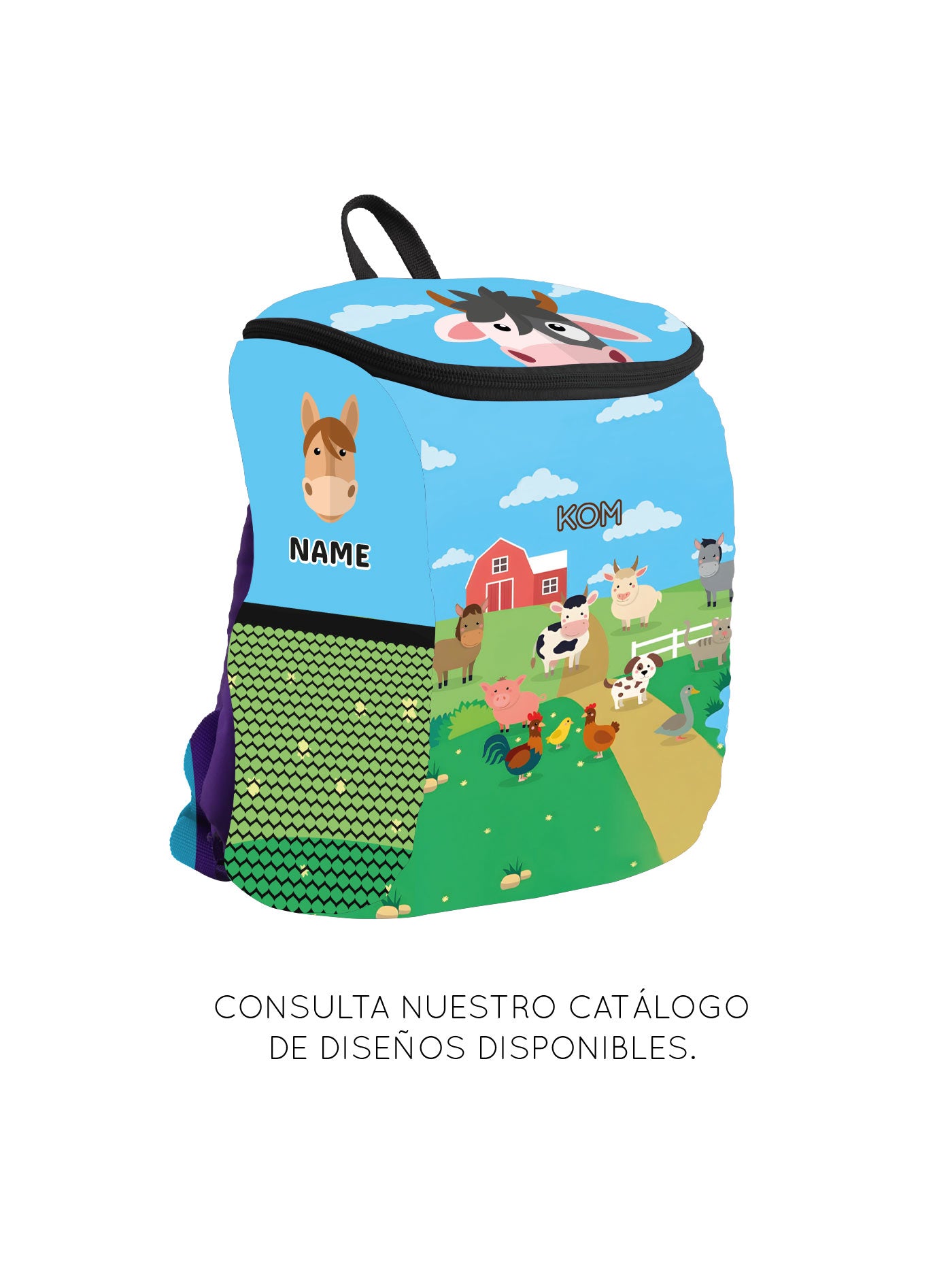 Morral para niños KOM - Personalizado