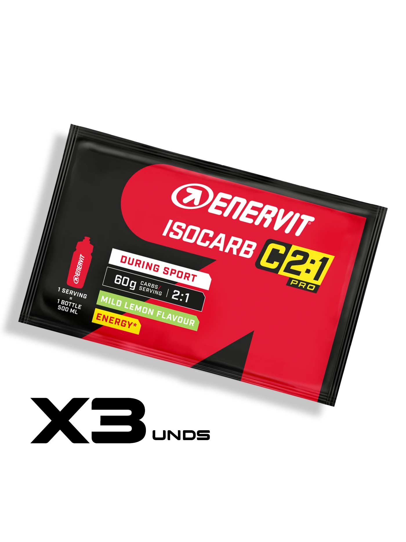 ENERVIT DILUIBLE ISOCARB C2:1 PRO X3 unidades