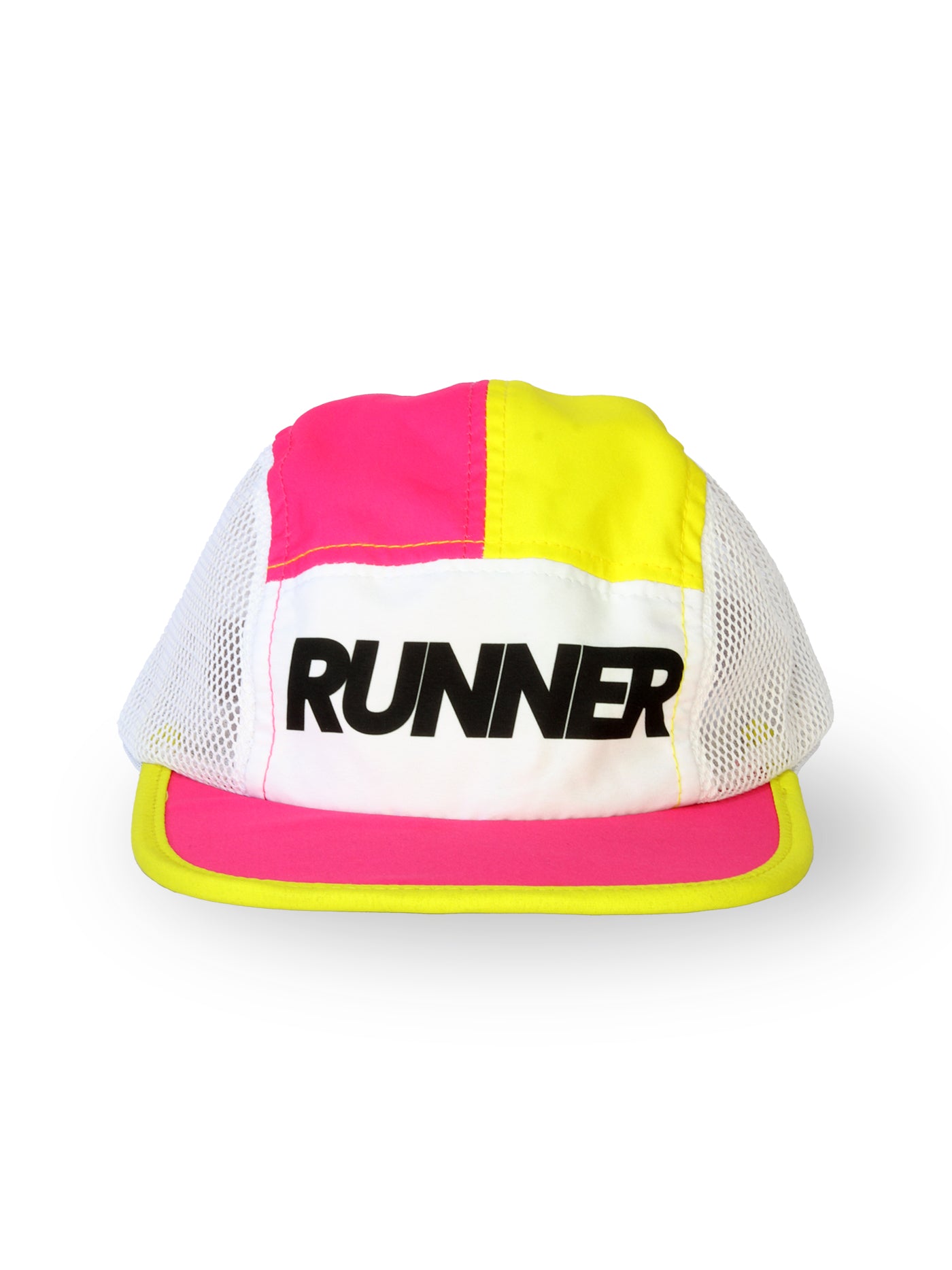 Gorra 5 paneles ventilada running