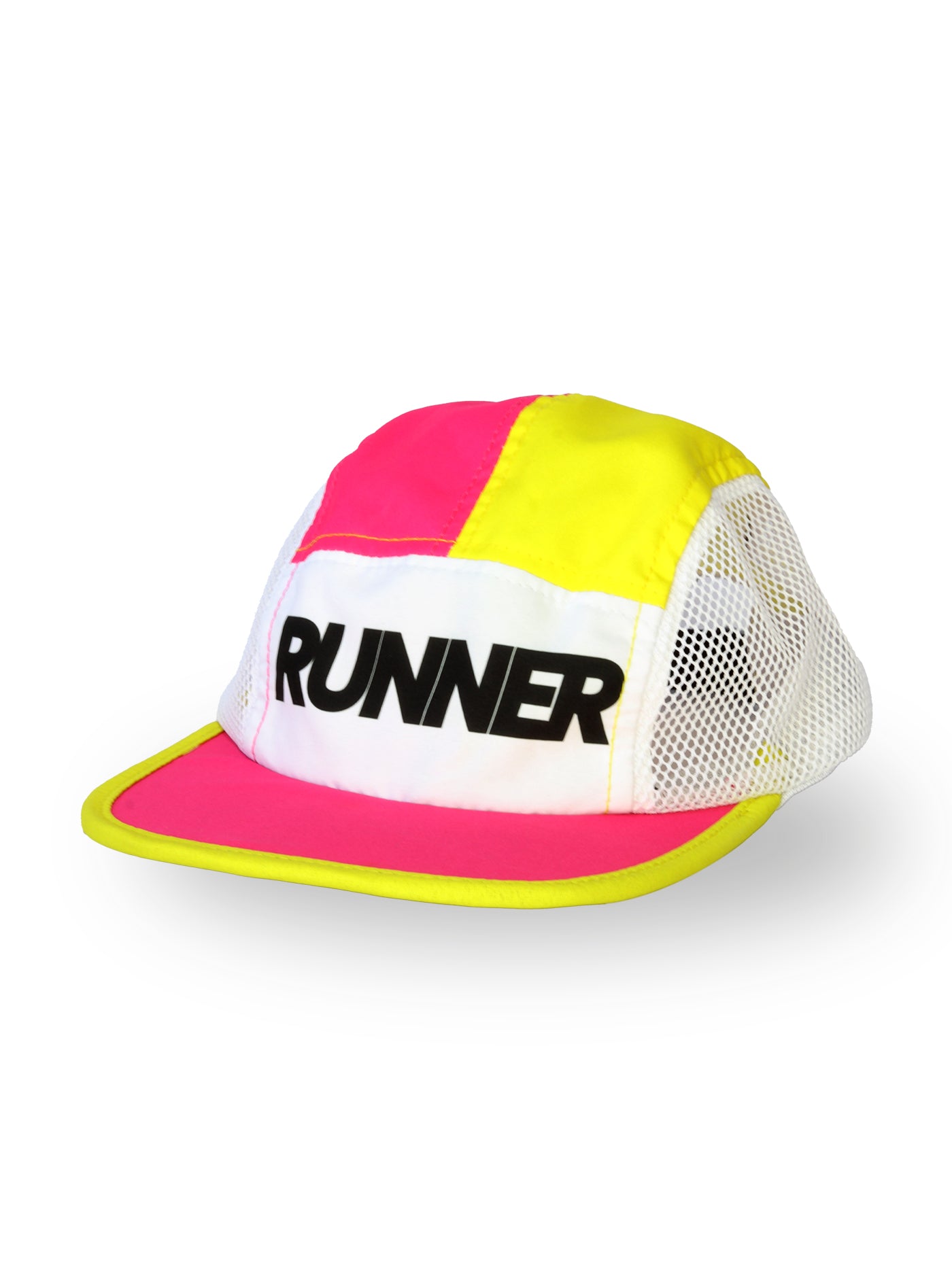 Gorra 5 paneles ventilada running