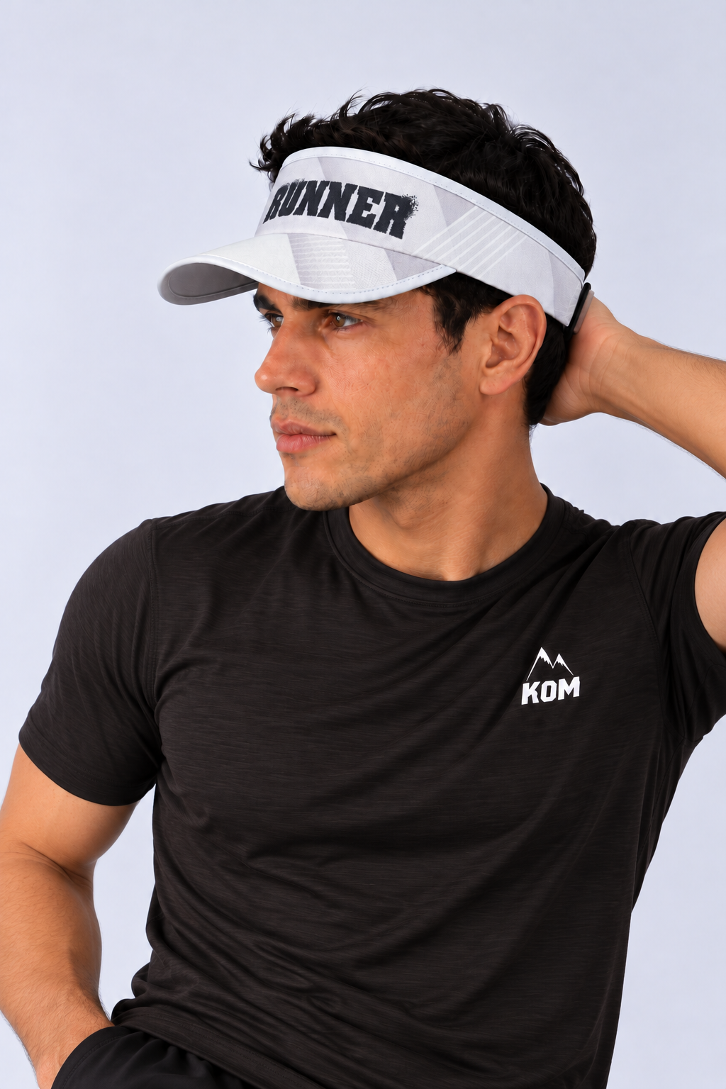 Running visor cap