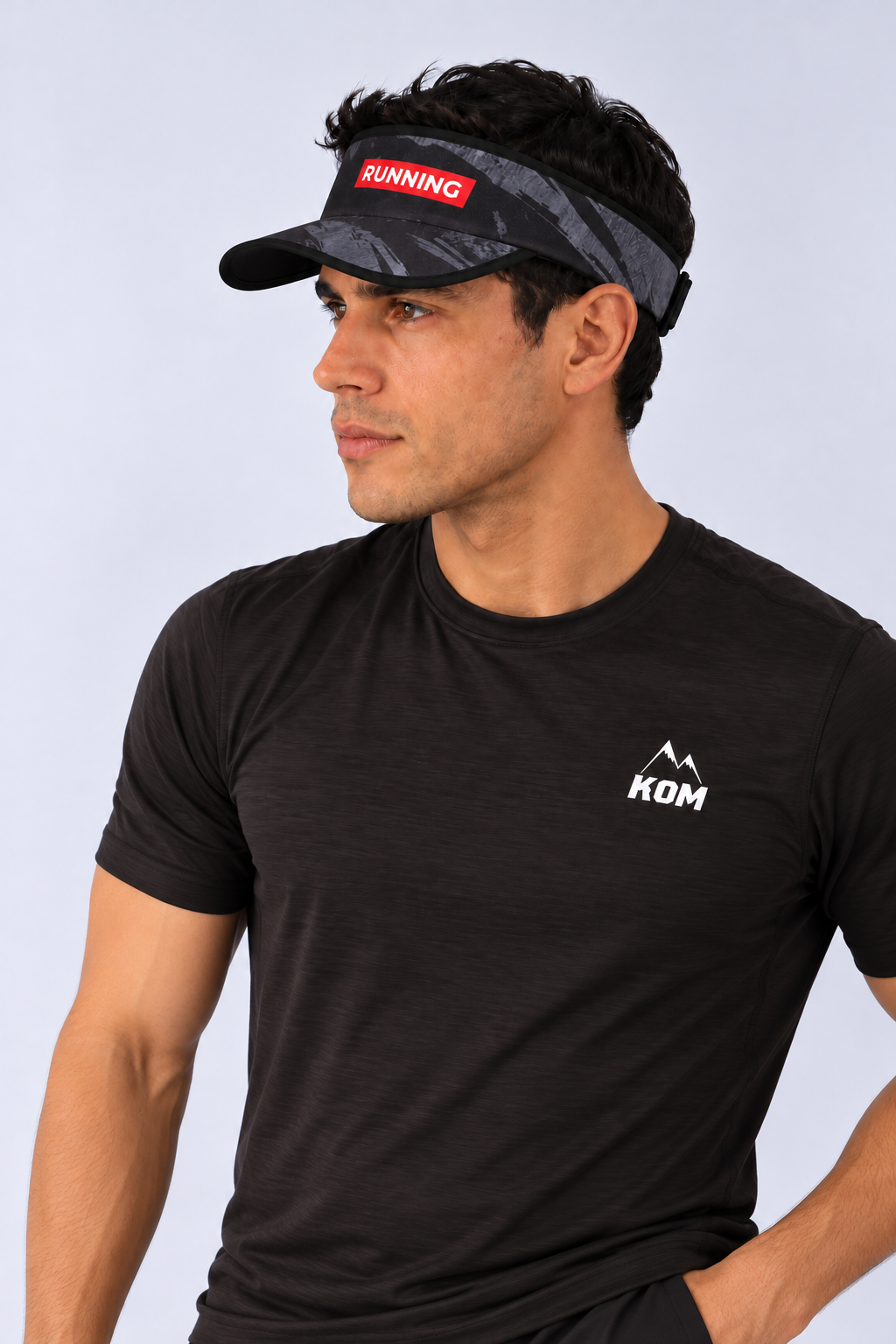 Running visor cap