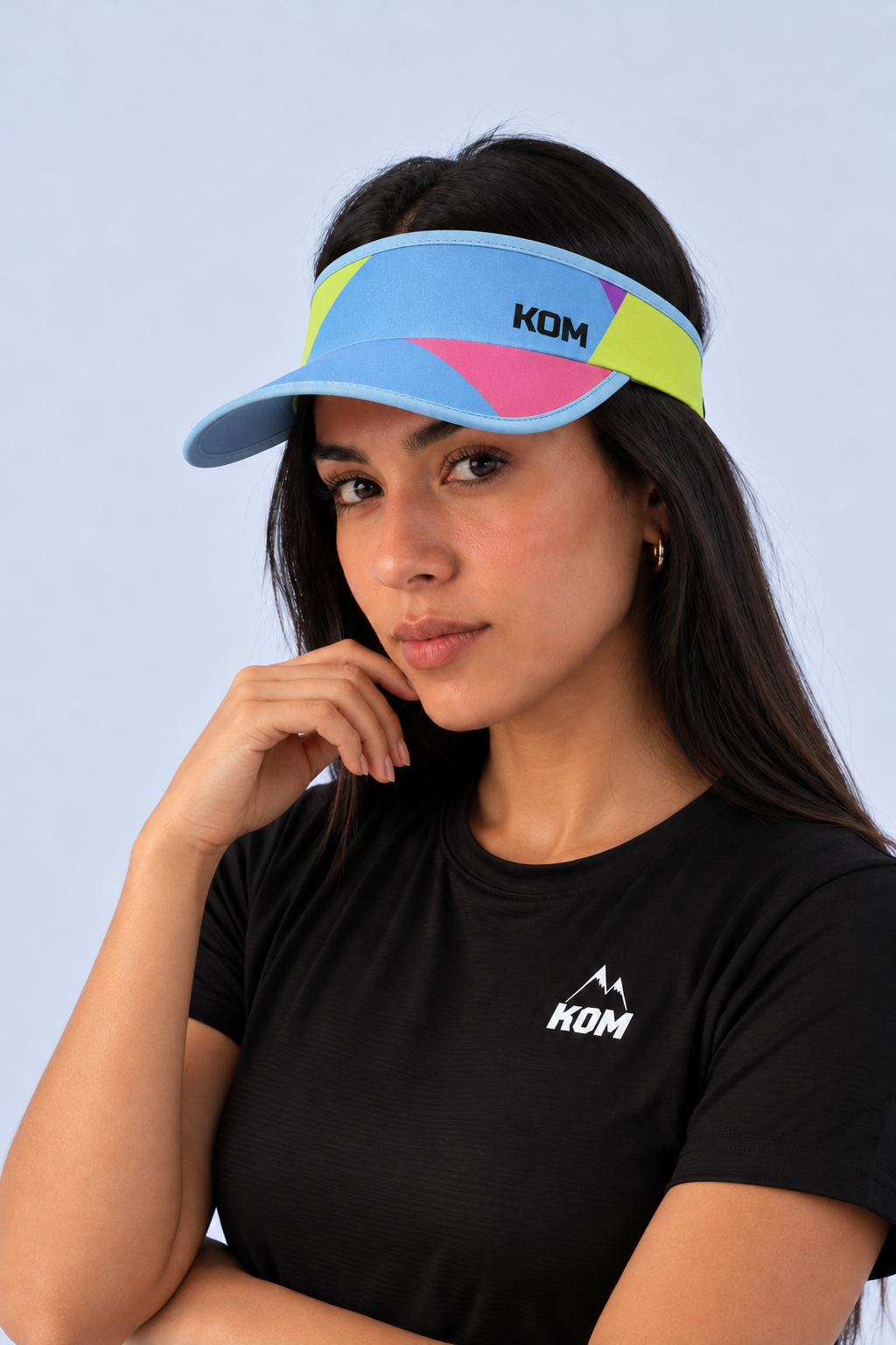 Running visor cap