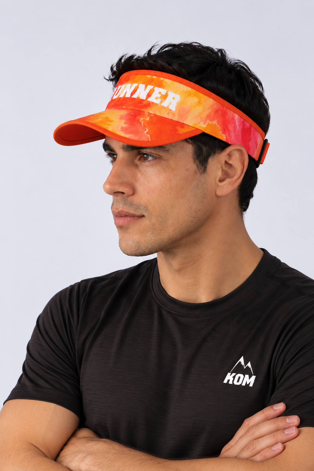 Running visor cap