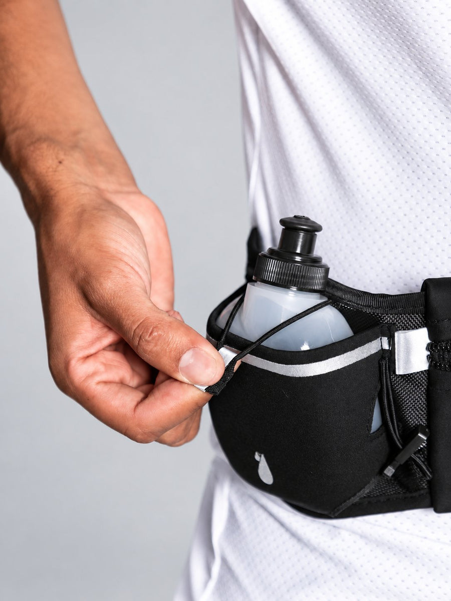 Kangaroo running belt with 2 thermoses