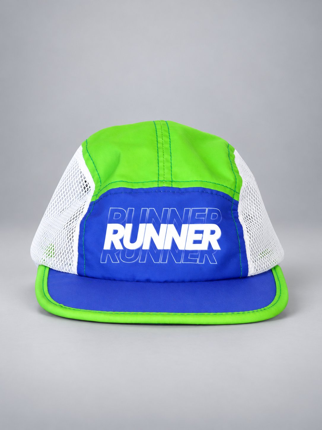 Gorra 5 paneles ventilada running