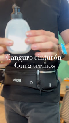 Lleva tu hidratación en el cinturón con dos termos