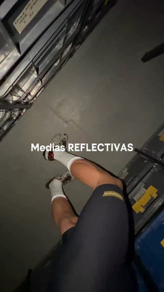 Así se ven las medias reflectivas con poca luz