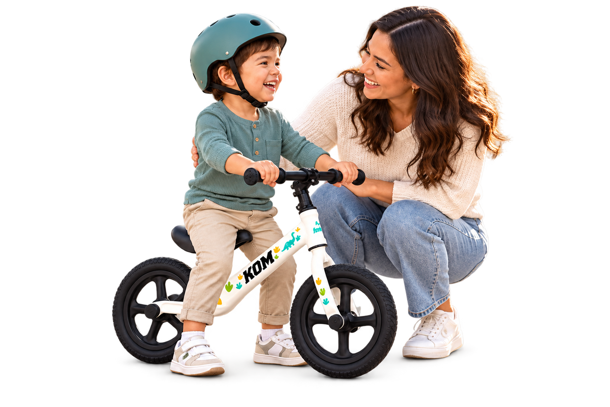 Mi Primera Bici KOM · composición de campaña