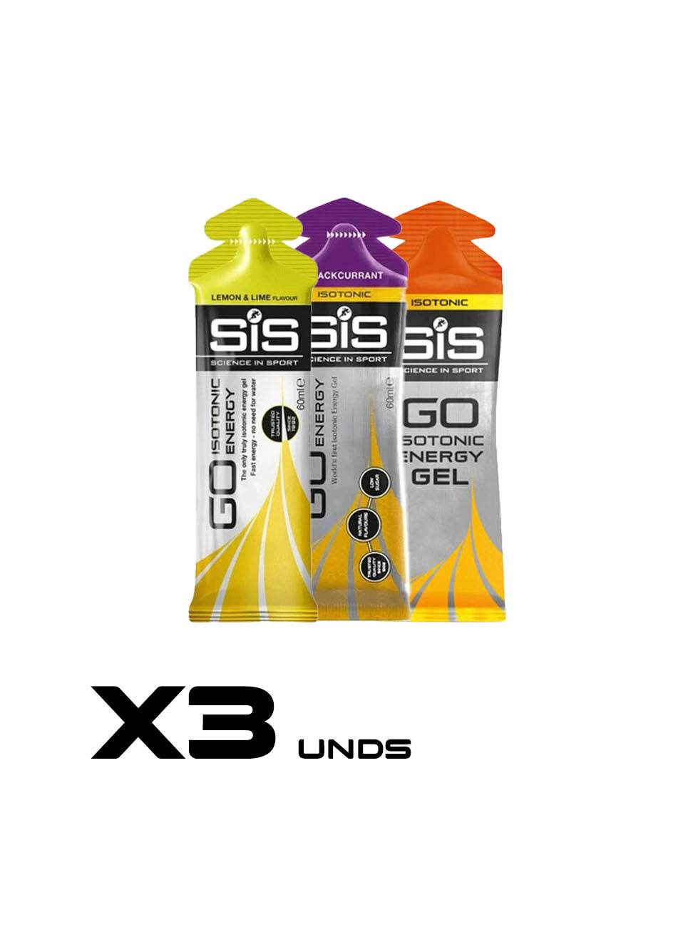 GEL SIS ISOTÓNICO 60 ml x3 und